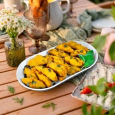 Crochete de pui crispy cu salvie